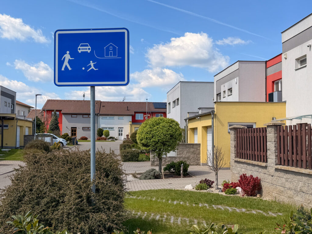 Rodinné domy a bytový dům Michalovecká, Vyškov