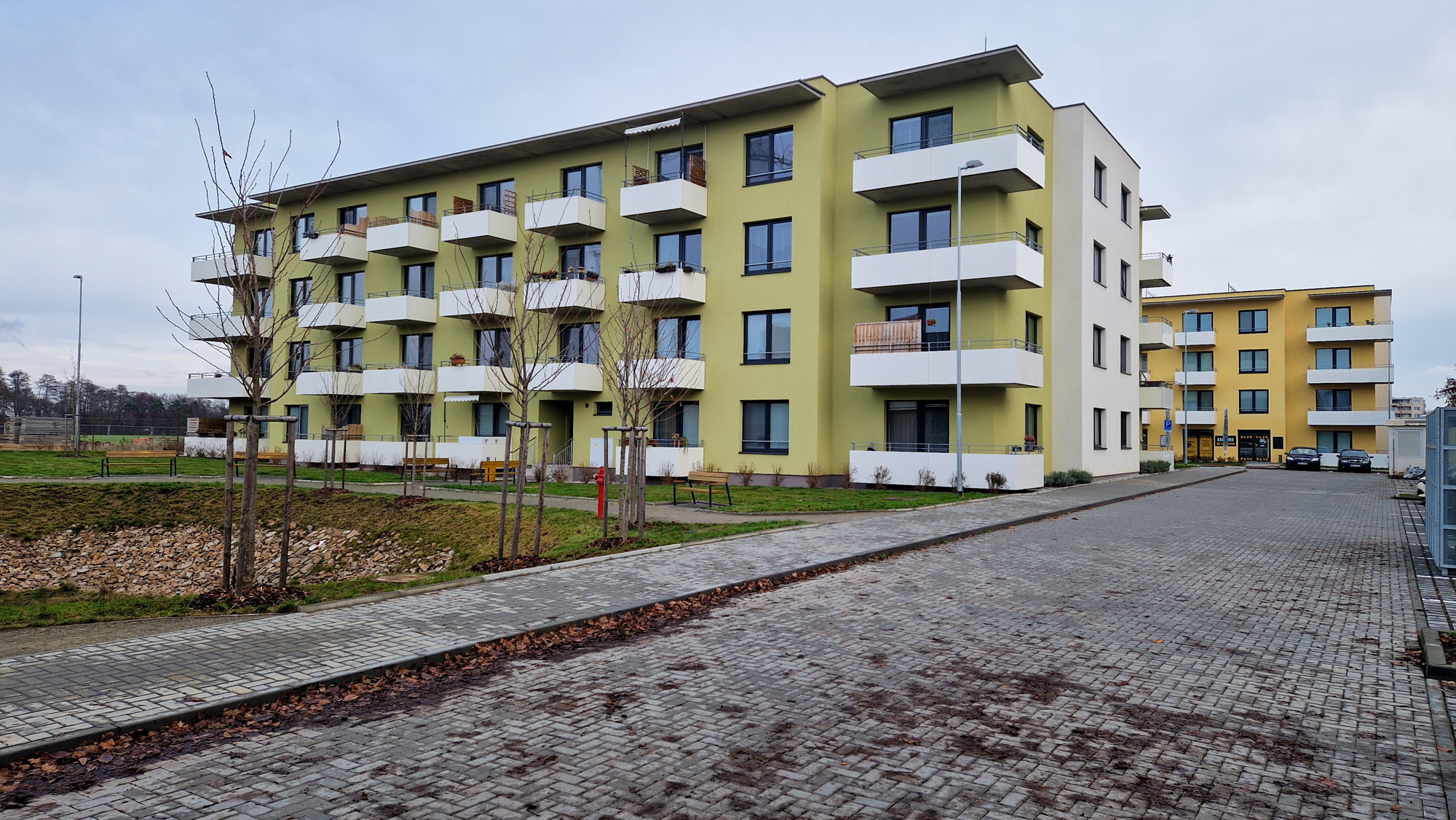TZB pro bytové domy Trávníky, Prostějov